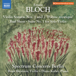 Violin Sonatas Nos. 1-2; Baal Shem; Suite No. 1 for Solo Violin (cd)