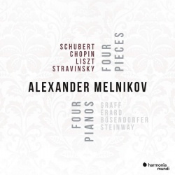 Four Pieces Four Pianos (CD)