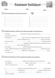 I love english 5 tests