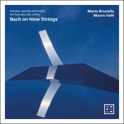 Bach on nine strings : sonata, partita and suite for two piccolo cellos (cd)
