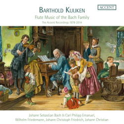 Flute music of the Bach family (8cd) : the Accent recordings 1978-2014