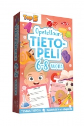 Opetellaan tietopeli 6-8 v (lautapeli)