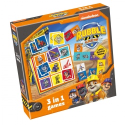 Rollen remmi 3-in-1 Lotto, Domino, Memo (lautapeli)