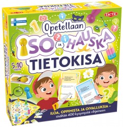Opetellaan ISO ja HAUSKA tietokisa (lautapeli)