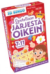 Opetellaan Järjestä oikein 7-11 v (lautapeli)
