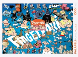 Fingerpori Kuhinaa kaupungissa 1000-palainen palapeli