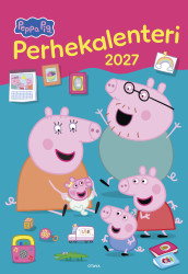 Pipsa Possu perhekalenteri 2027 : seinäkalenteri
