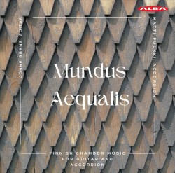 Mundus aequalis (cd) : Finnish chamber music for guitar and accordion
