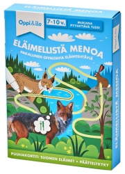Eläimellistä menoa -puuhakortit