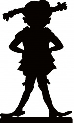 Pippi Langstrumpf. Buchstütze