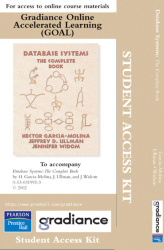 GOAL -- Access Card -- for Database Systems