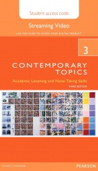 Contemporary Topics 3 Streaming Video Access Code Card