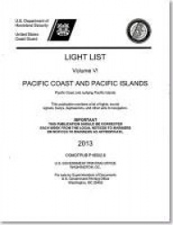 Light List, 2012, V. 6, Pacific Coast and Outlying Pacific Islands