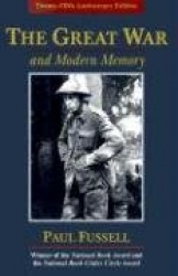 The Great War and Modern Memory
