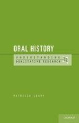 Oral History - Understanding Qualitative Research