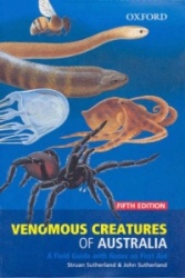 Venomous Creatures of Australia - A Field Guide With Notes on First Aid