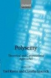 Polysemy - Theoretical and Computational Approaches