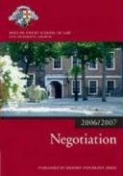 Negotiation 2006-07