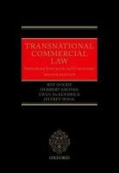 Transnational Commercial Law - International Instruments and Commentary