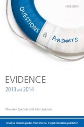 Questions & Answers Evidence 2013-2014 - Law Revision and Study Guide