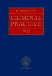 Blackstone's Criminal Practice