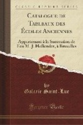 Catalogue de Tableaux desÉcoles Anciennes