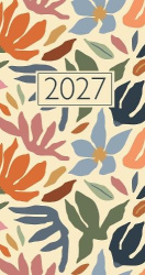 Church Pocket Book Diary with Lectionary 2027 Floral - 14-Month Christian Personal Organiser with Liturgical Calendar, Daily Scr
