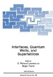 Interfaces, Quantum Wells, and Superlattices