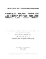 Commercial Aircraft Propulsion and Energy Systems Research - Reducing Global Carbon Emissions