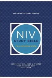 NIV Study Bible, Fully Revised Edition (Study Deeply. Believe Wholeheartedly.), Hardcover, Red Letter, Comfort Print
