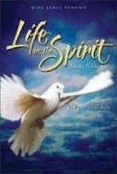 KJV, Life in the Spirit Study Bible, Bonded Leather, Burgundy, Thumb Indexed, Red Letter - Formerly Full Life Study