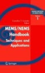 Mems/Nems - (1) Handbook Techniques and Applications Design Methods, (2) Fabrication Techniques, (3)  Manufacturing Methods, (4)