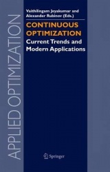 Continuous Optimization - Current Trends and Modern Applications