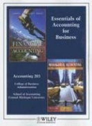 Essentials of Accounting for Business: Accounting 203 College of Business Administration School of Accounting Central Michigan U