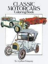 Classic Motorcars Coloring Book