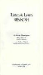 Listen&Learn Spanish (Manual Only)