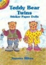 Teddy Bear Twins Sticker Paper Dolls
