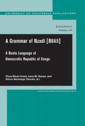 A Grammar of Nzadi [B865] - A Bantu language of Democratic Republic of Congo