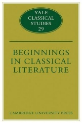 Beginnings in Classical Literature