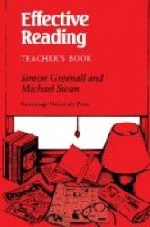Effective Reading Teacher's book - Reading Skills for Advanced Students