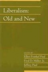 Liberalism: Old and New: Volume 24, Part 1