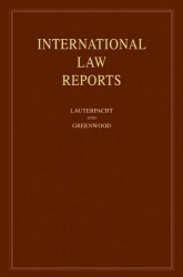 International Law Reports: Volume 137