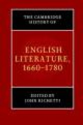 The Cambridge History of English Literature, 1660–1780