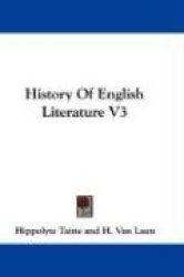 History of English Literature V3