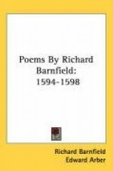 Poems by Richard Barnfield: 1594-1598