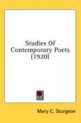 Studies of Contemporary Poets (1920)