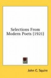 Selections from Modern Poets (1921)