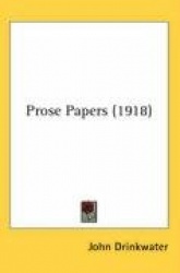 Prose Papers (1918)