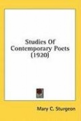 Studies of Contemporary Poets (1920)