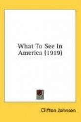 What to See in America (1919)
